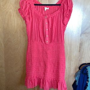 Light red dress. Since Medium. Promesa brand